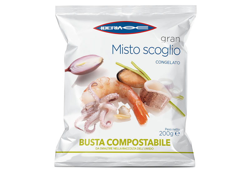 Gran misto scoglio in busta compostabile